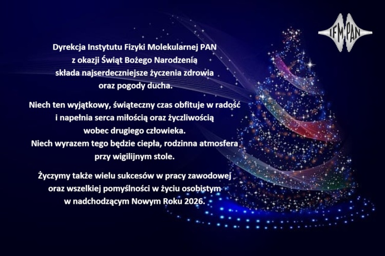 Życzenia z okazji Bożego Narodzenia i Nowego 2026 Roku