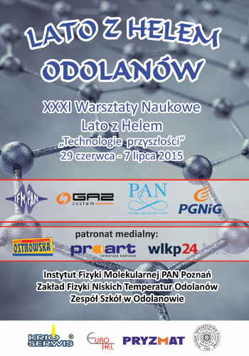 Plakat XXXI Warsztatów Lato z Helem