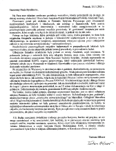 List gratulacyjny od prof. Tadeusza Hilczera_101