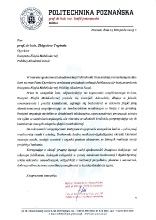 Politechnika Poznańska - Rektor Teofil Jesionowski