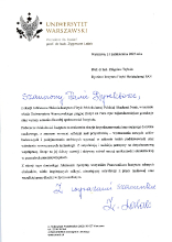 Uniwersytet Warszawski - Prorektor Zygmunt Lalak