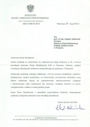 List gratulacyjny_25
