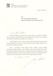 List gratulacyjny_40