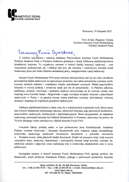 Instytut Fizyki PAN - Dyrektor Leszek Sirko_1